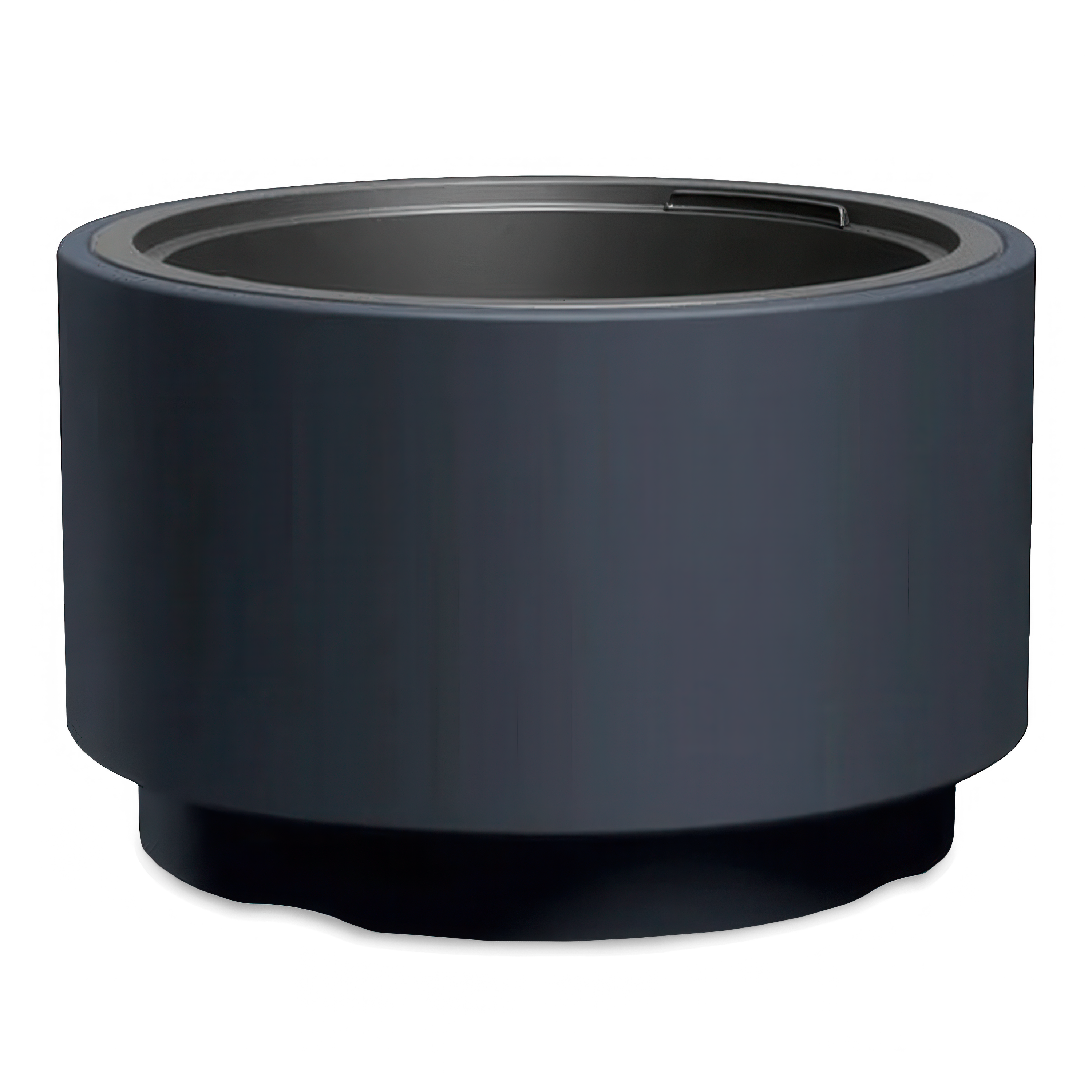 doniczka ozdobna w kolorze antracytowym