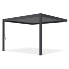 Pergola aluminiowa DELUXE Wall 3,6x4 Anthracite - Gutroof