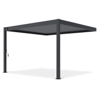 Pergola aluminiowa DELUXE Wall 3,6x4 Anthracite - Gutroof