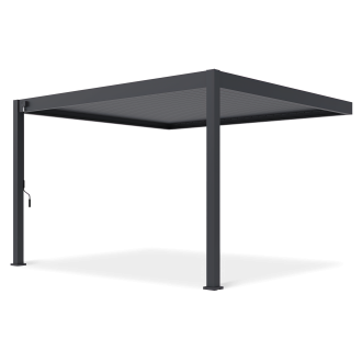 Pergola aluminiowa DELUXE Wall 3,6x4 Anthracite - Gutroof