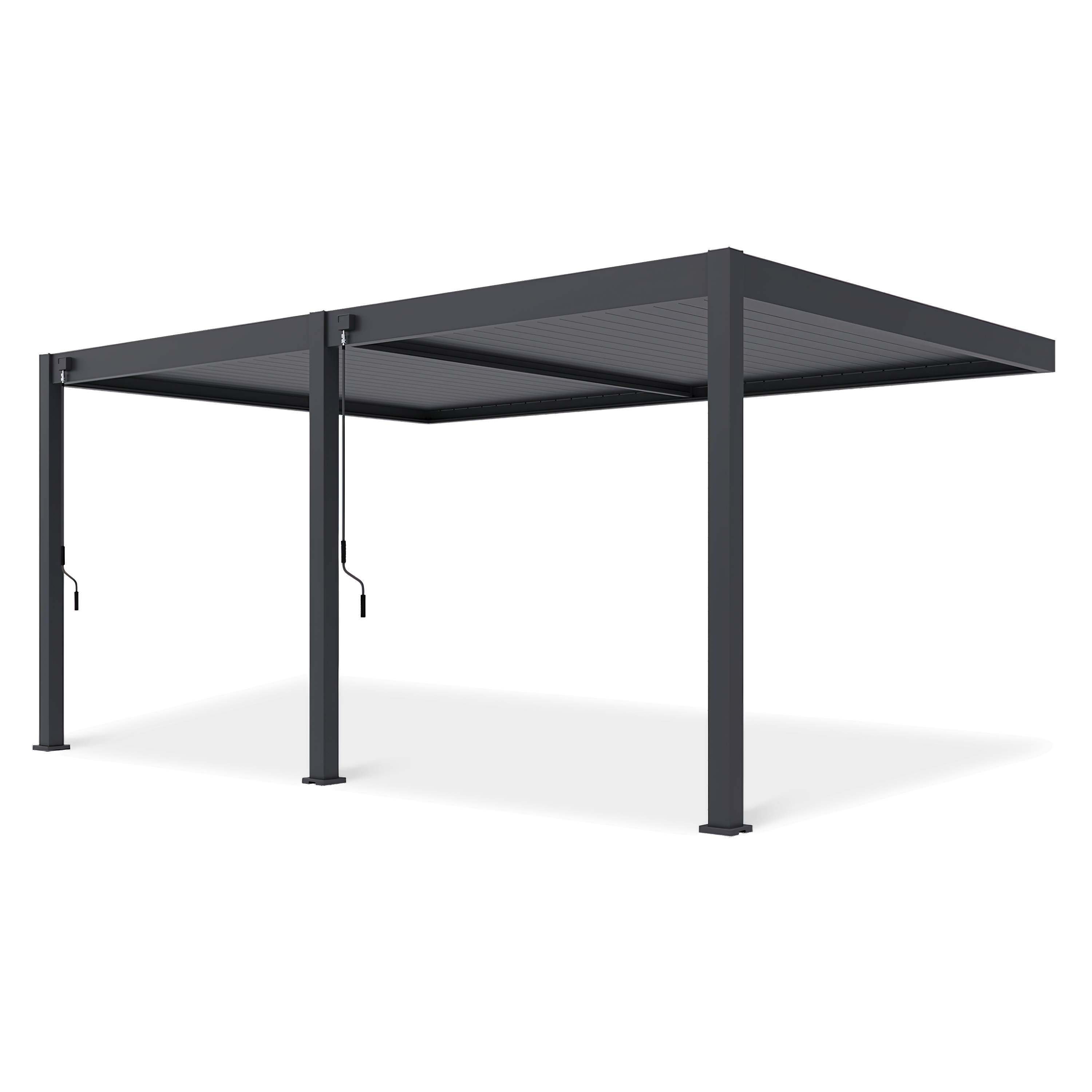 Pergola przyścienna DELUXE Wall 3,6x5,3 Anthracite - Gutroof