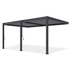 Pergola przyścienna DELUXE Wall 3,6x5,3 Anthracite - Gutroof