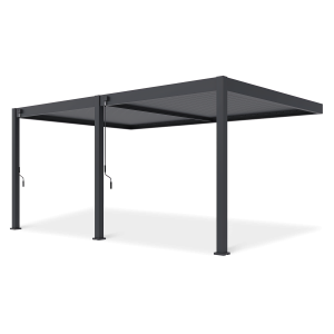 Pergola przyścienna DELUXE Wall 3,6x5,3 Anthracite - Gutroof