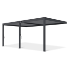 Pergola tarasowa DELUXE Wall 3,6x6 Anthracite - Gutroof