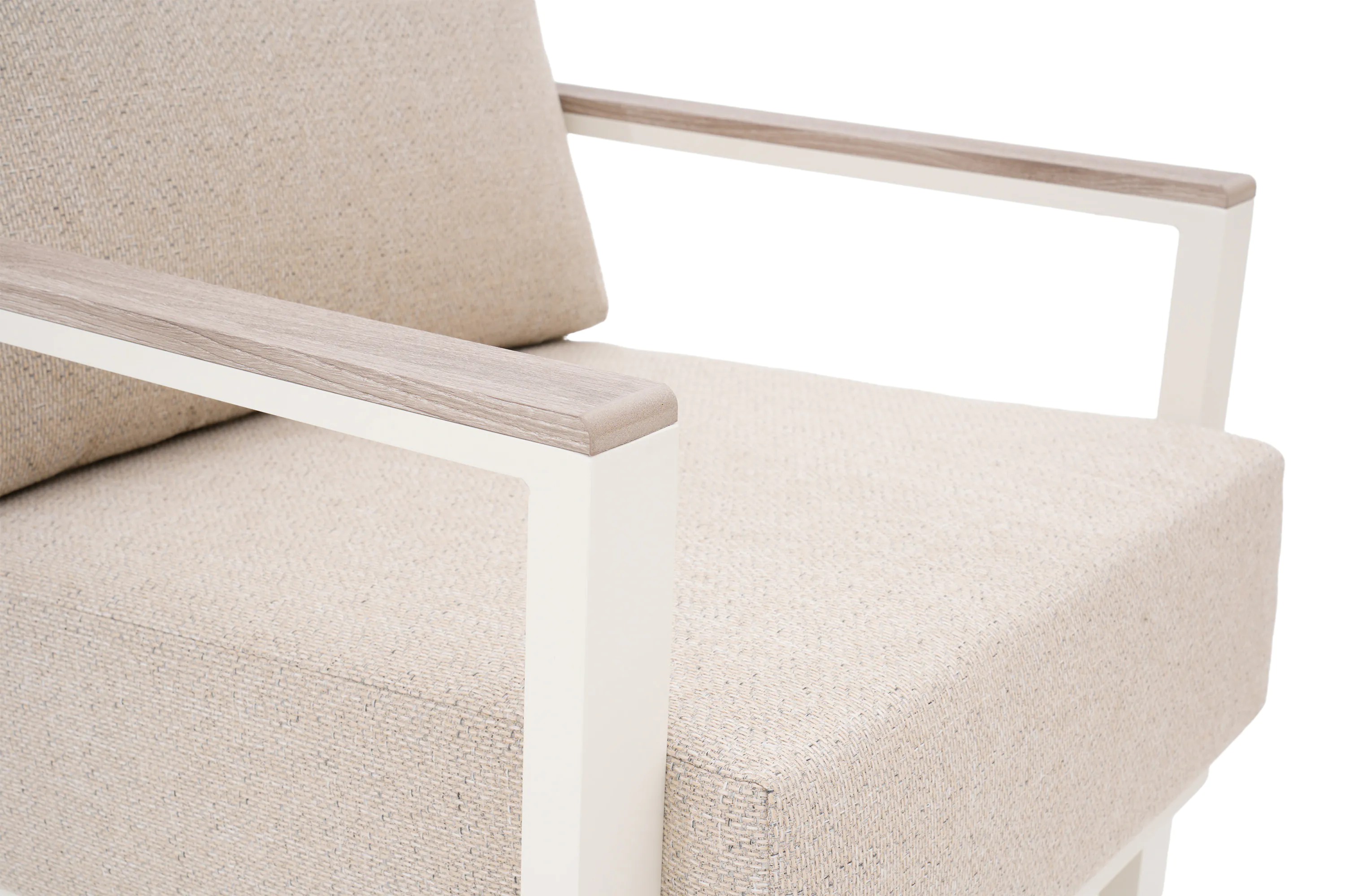 Zestaw ogrodowy z aluminium EVORA CAFFE Beige - FURRORE