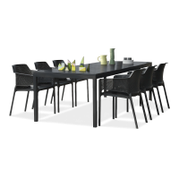 Zestaw ogrodowy Nardi NET/RIO - 6/140 Antracite