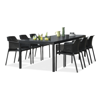 Zestaw ogrodowy Nardi NET/RIO - 6/140 Antracite