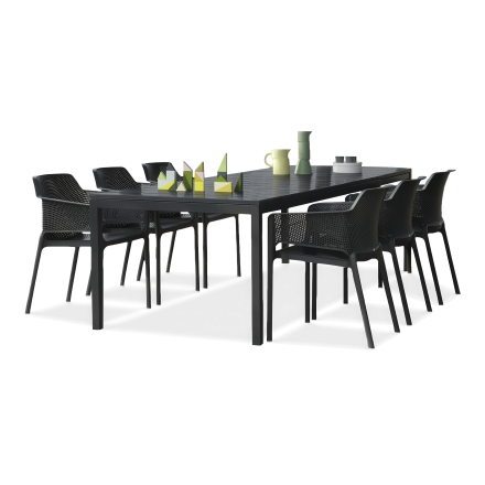 Zestaw ogrodowy Nardi NET/RIO - 6/140 Antracite