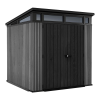 Domek narzędziowy PENTHOUSE 7x7 Grey Signature Collection - Keter