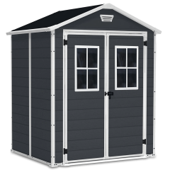 Domek narzędziowy MANOR 6x5 DD Dark Grey 185x152cm Keter