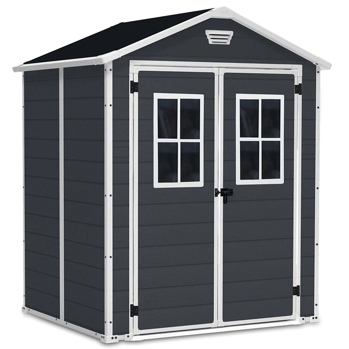 Domek narzędziowy SCALA 6x5 DD Dark Grey 185x152cm Keter