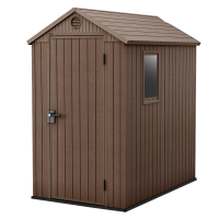 Domek ogrodowy DARWIN 4x6 Brown - 118x185cm - KETER