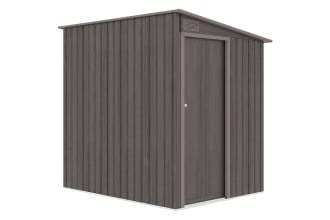 Domek narzędziowy JASPER 150x194cm Light Wood lewa strona domku
