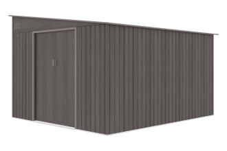 Domek narzędziowy JASPER 279x321cm Light Wood z spadkiem dachu na prawą stronę