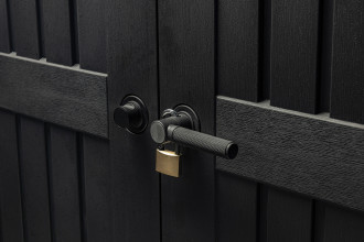 Zamykane drzwi domku na narzędzia Keter Stronghold 8x8