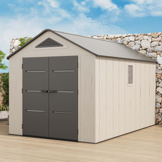 Domek narzędziowy EVEREST 250x378 cm Cold Grey - HARDMAISTER