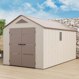 Domek narzędziowy EVEREST 250x444 cm Brown - HARDMAISTER