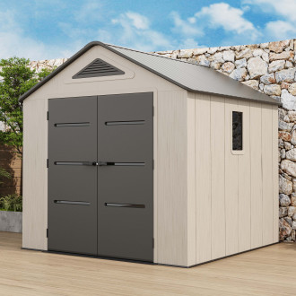 Domek narzędziowy EVEREST 250x246 cm Cold Grey - HARDMAISTER