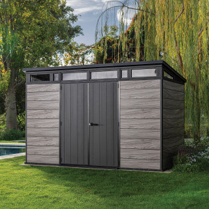 Domek narzędziowy PENTHOUSE 11x7 STORM GREY Signature Collection - Keter