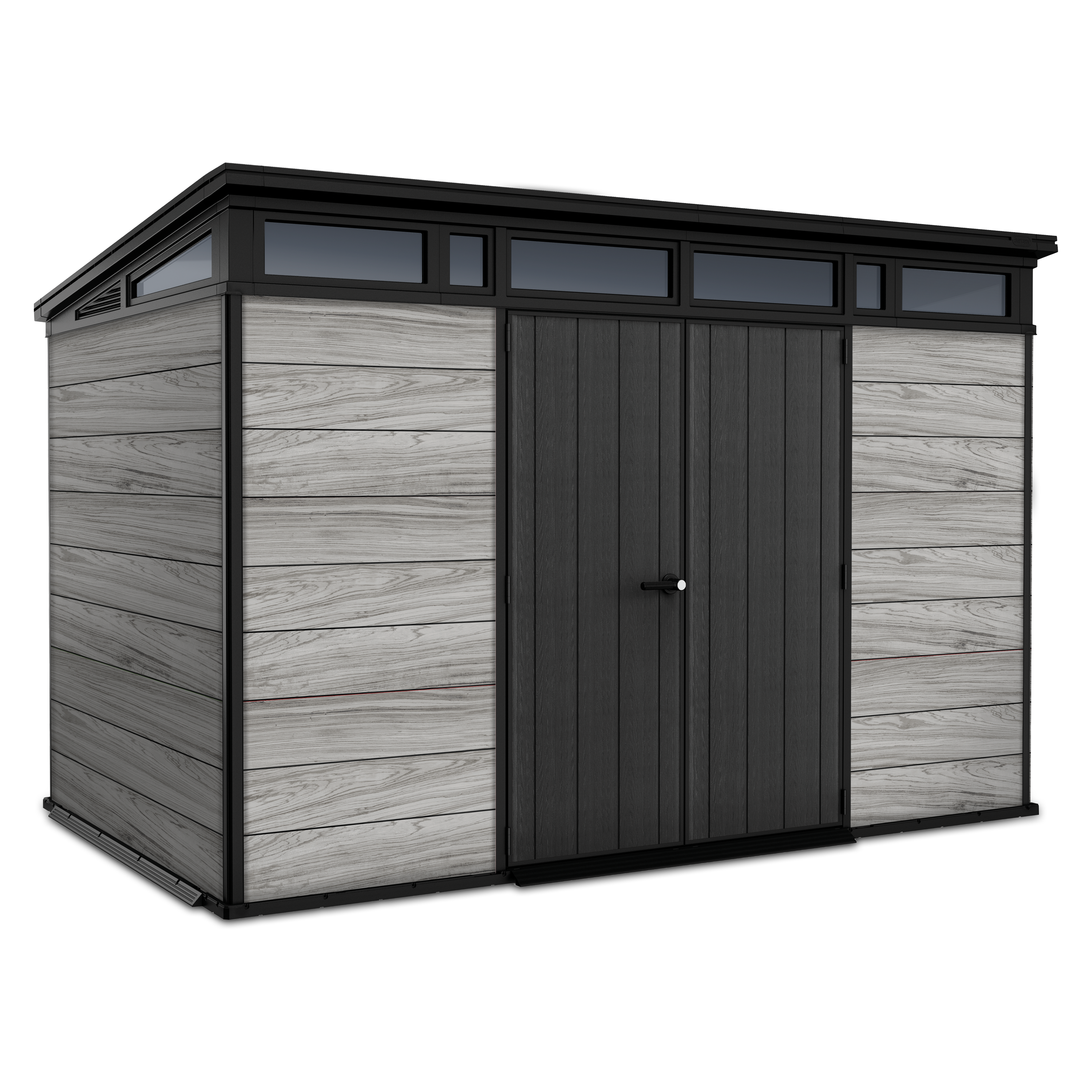 Domek narzędziowy PENTHOUSE 11x7 STORM GREY Signature Collection - Keter