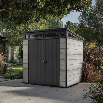 Domek narzędziowy PENTHOUSE 7x7 STORM GREY Signature Collection - Keter