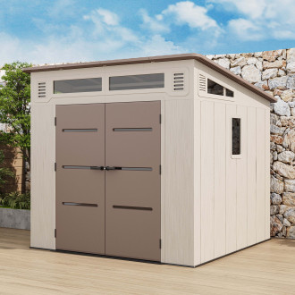 Domek ogrodowy CHESTER 8x8 Brown - HARDMAISTER