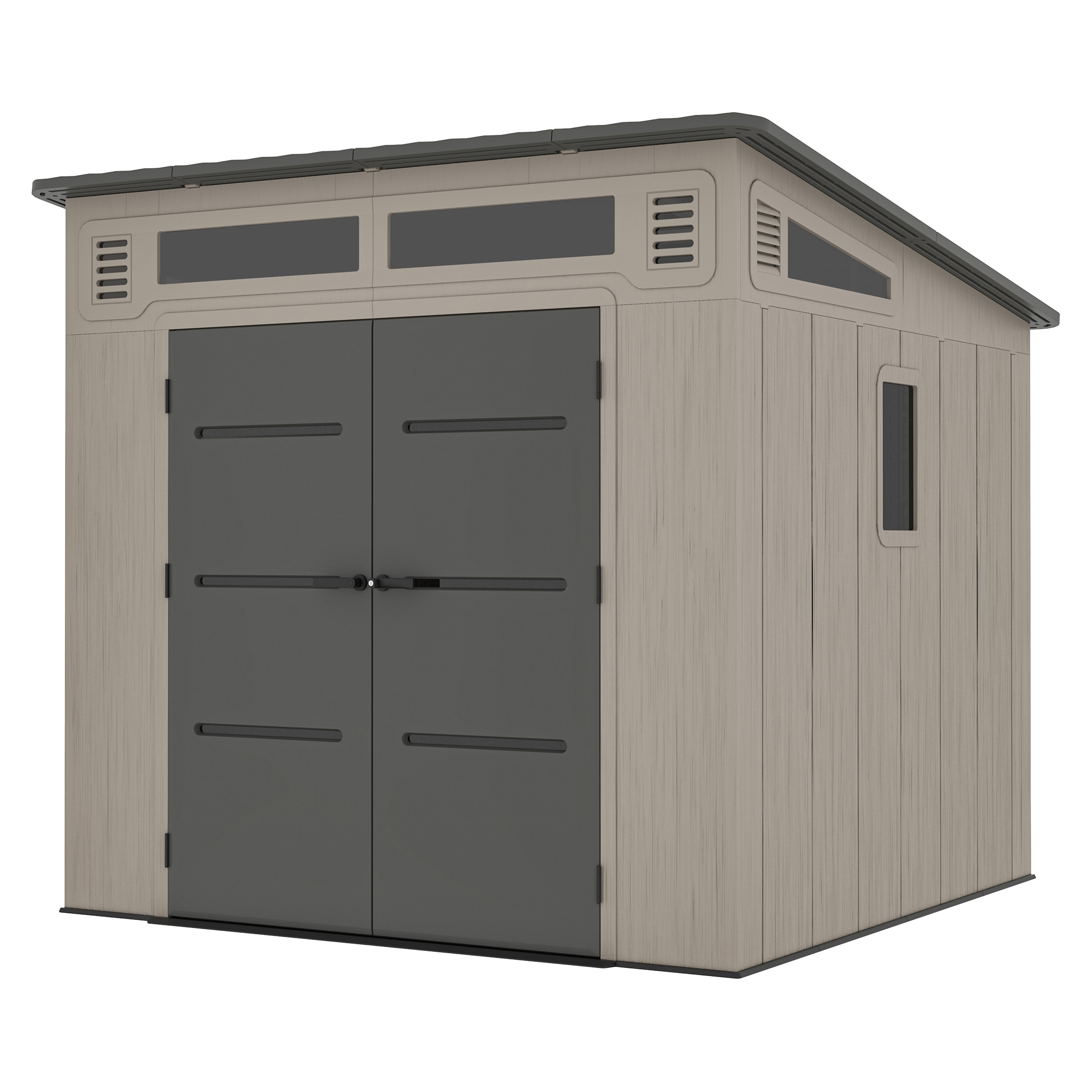 Domek ogrodowy CHESTER 8x8 Cold Grey - ujęcie główne