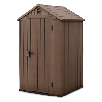 Domek ogrodowy na narzędzia DARWIN 4x4 brązowy