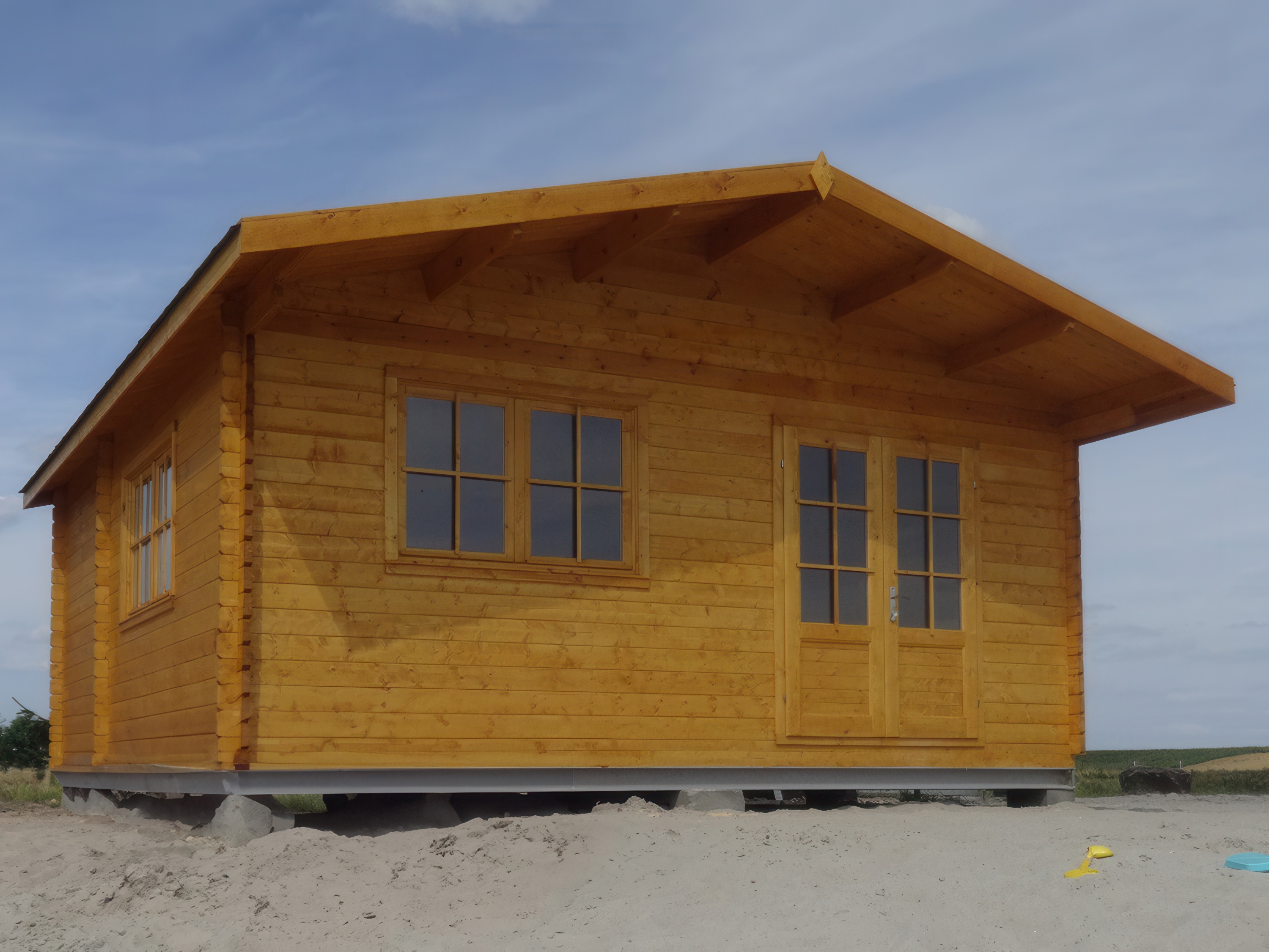 Domek całoroczny ontar 6x6 parterowy od firmy Nordenwood 