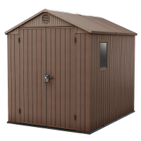 Domek ogrodowy DARWIN 6x8 Brown - 190x244cm - KETER