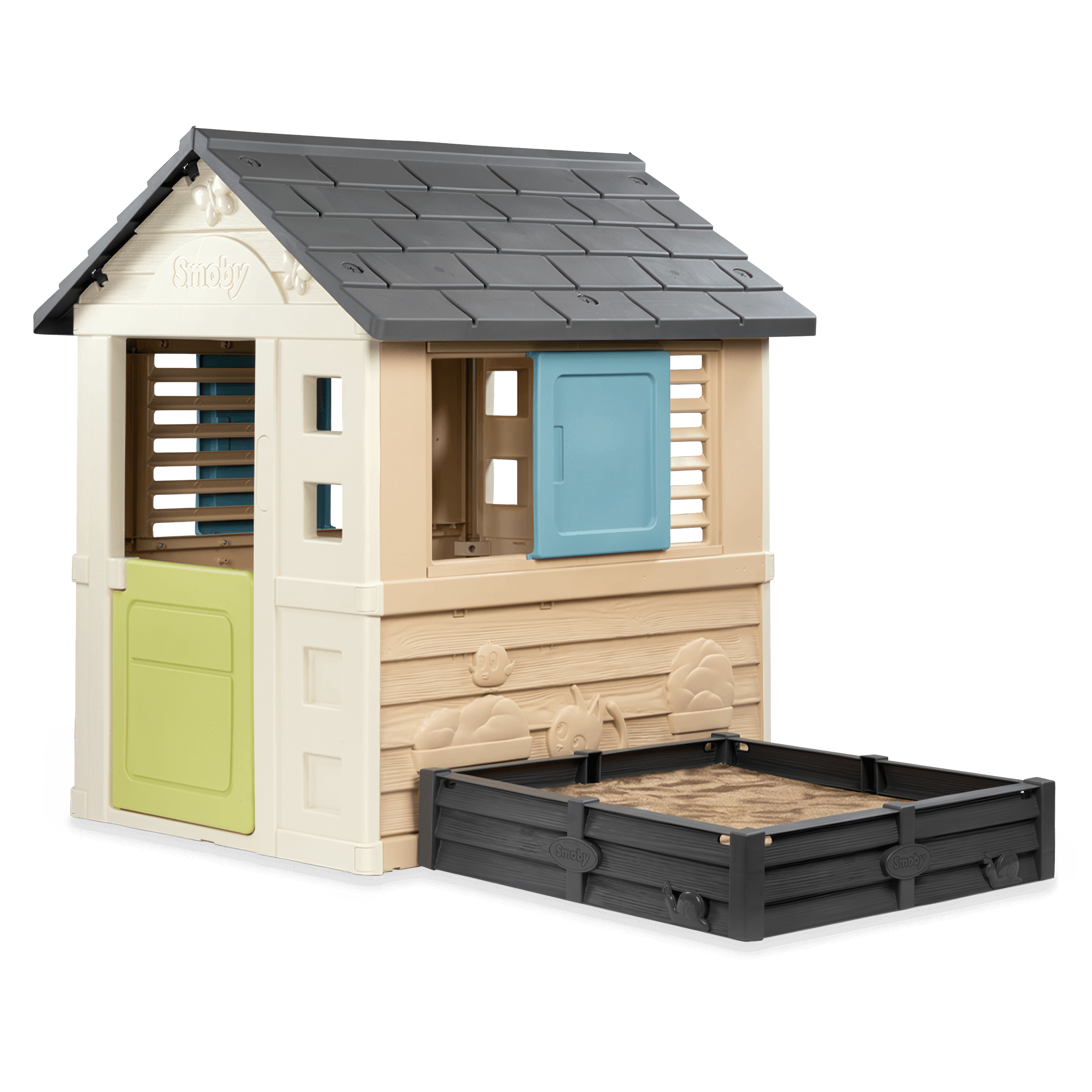 Domek dla dzieci z piaskownicą 174 x 110 x 127 cm – Smoby