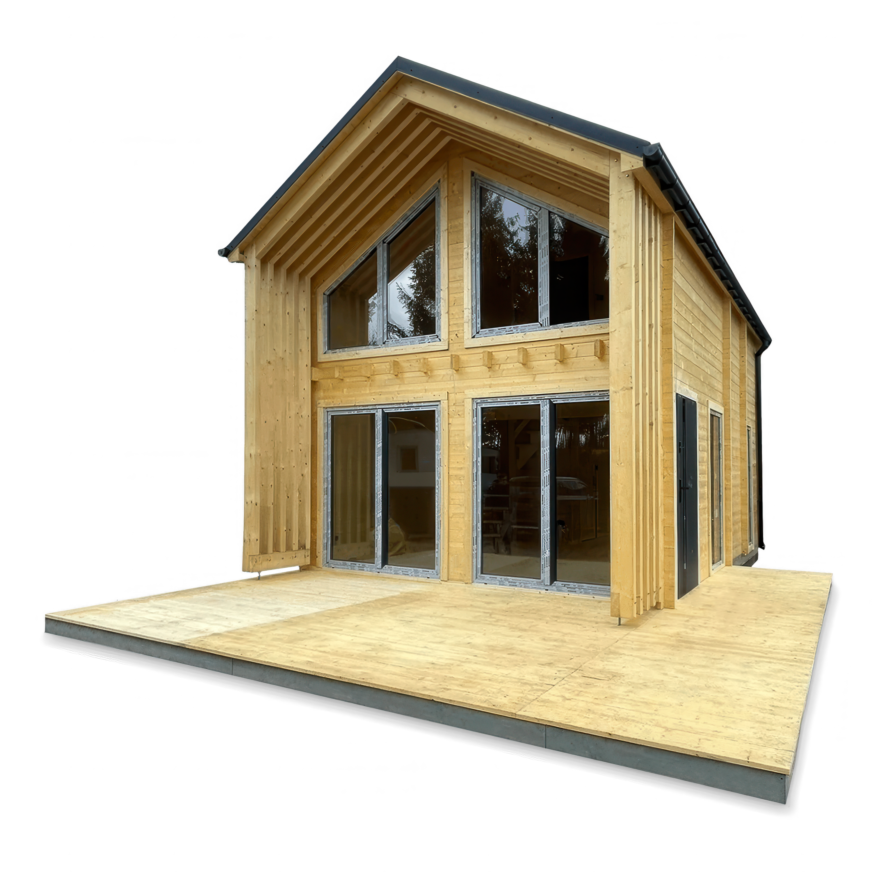 drewniany domek letniskowy dara nie malowany - Nordenwood 