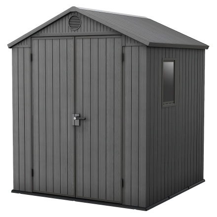 Domek narzędziowy Darwin 6x6 grafitowy