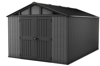 Domek narzędziowy STRONGHOLD SHED 10x15 szary - Keter