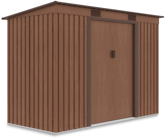Domek ogrodowy OREGON 261x121cm Walnut - Hardmaister