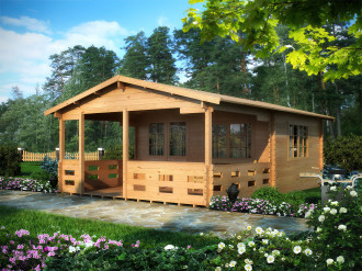 Aranżacja domku parterowego a antresolą epden