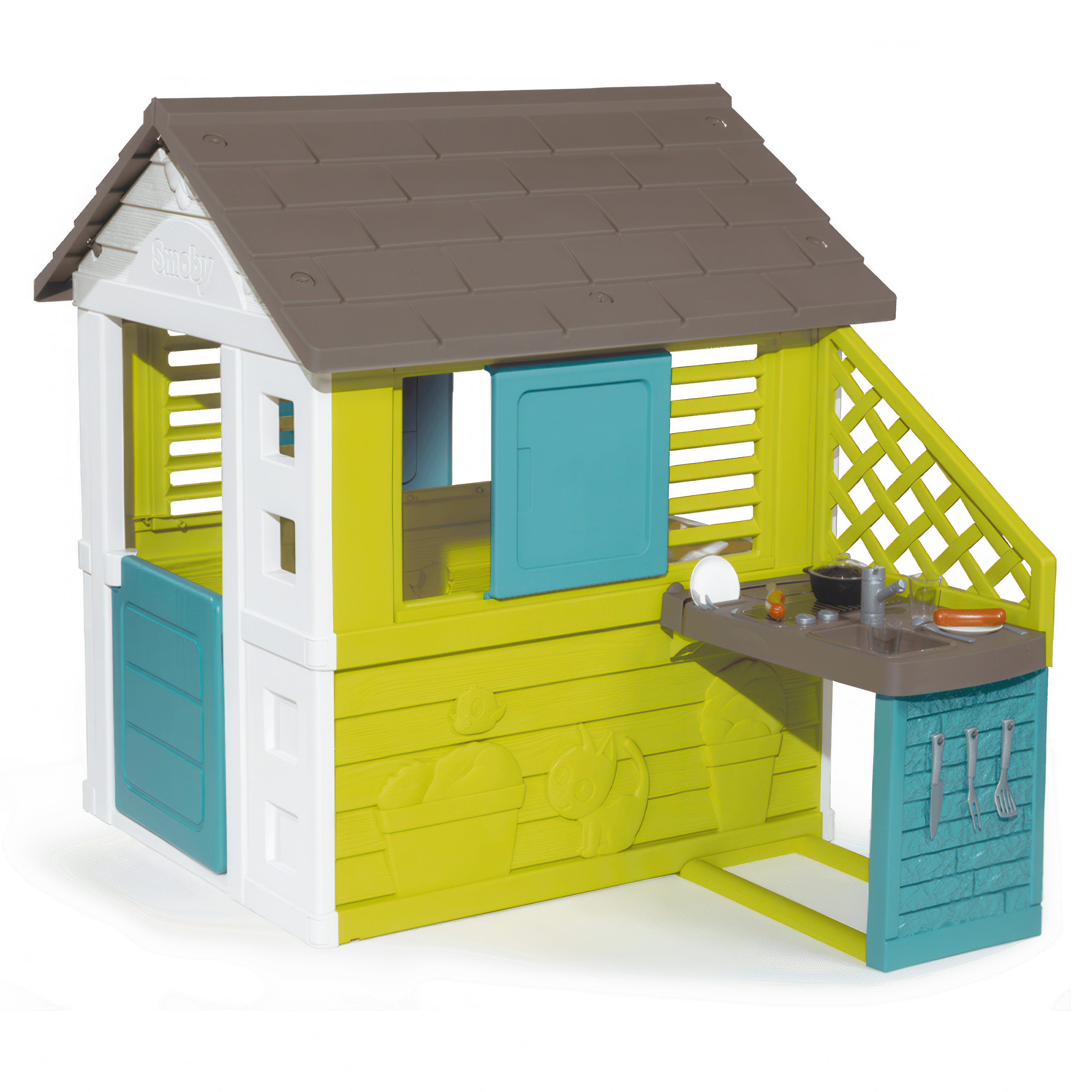 Domek Pretty z kuchnią 145x110x127cm - Smoby