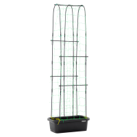 Doniczka + stojak do uprawy ogórków CUCU GROW BOX 60x30x178cm - CULTIVO