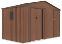 Domek narzędziowy FALCON 340x194cm Walnut - Hardmaister