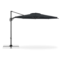 Duży parasol ogrodowy LIFE 310 SIDE Antracyt - Doppler