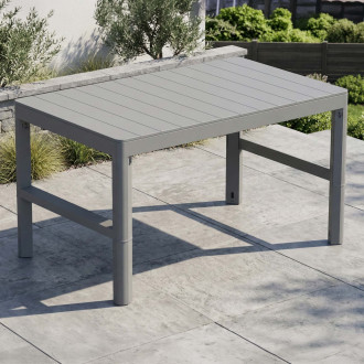 Dwupozycyjny stół LYON REZOLITH Storm grey - Keter