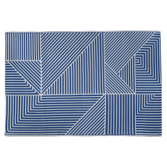 Dywan tarasowy Linear Blue 120x180cm - MOODME