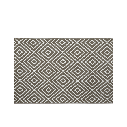 Dywan tarasowy Diamond Taupe 120x180 cm - MoodMe