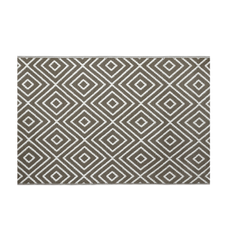Dywan na taras Diamond Taupe 160x230cm - MoodMe