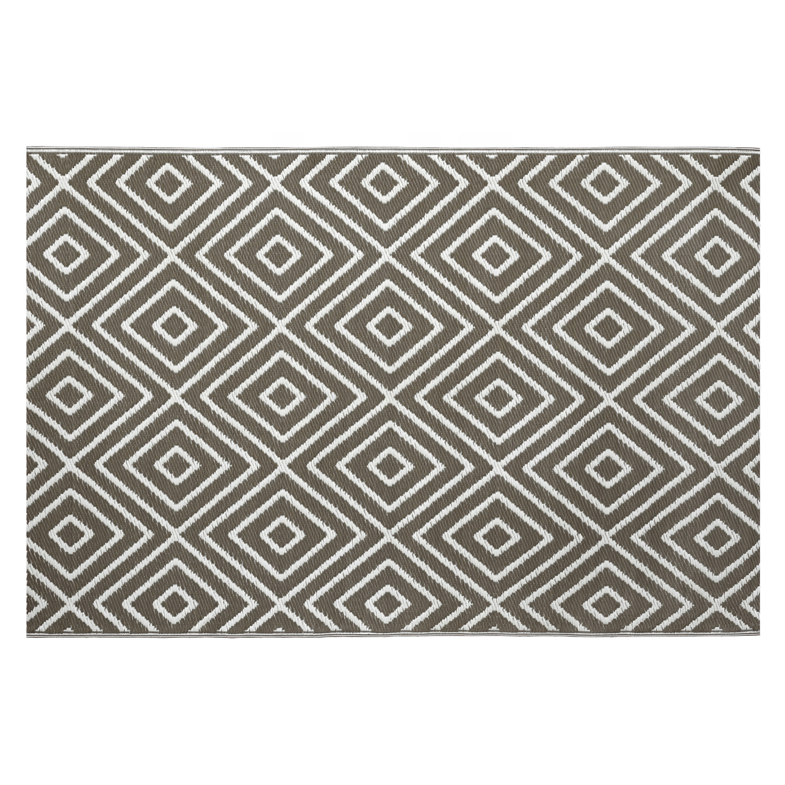 Dywan zewnętrzny Diamond Taupe 180x270cm - MoodMe
