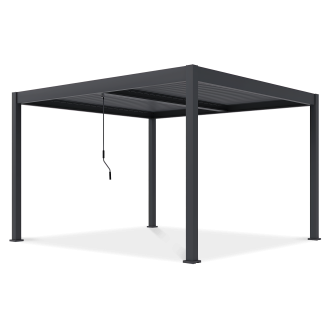 Pergola ogrodowa ELEGANCE DUO 3,6x4 Anthracite - Gutroof
