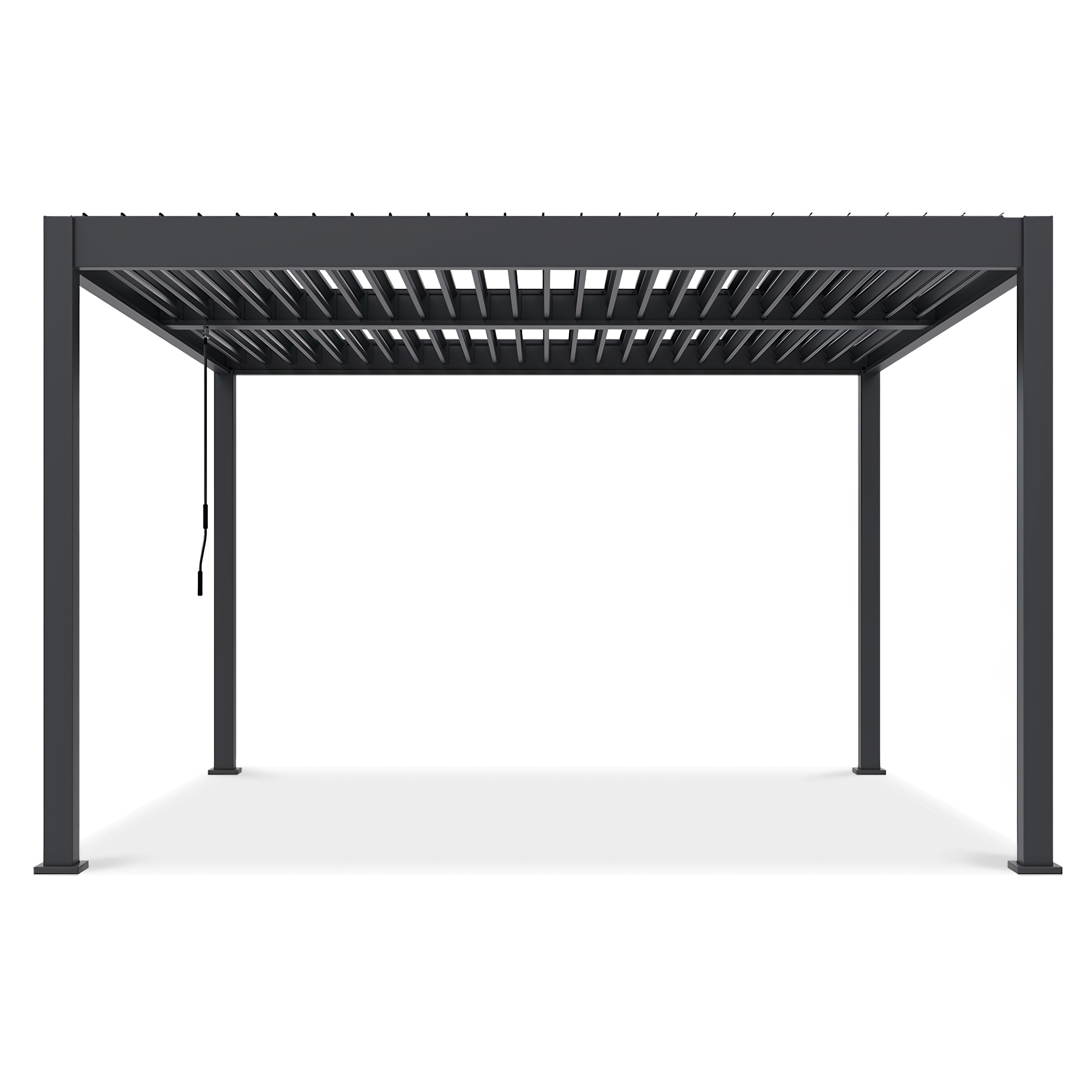 Pergola tarasowa ELEGANCE DUO 4x4 Anthracite - Gutroof