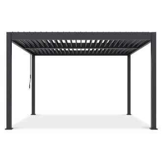 Pergola tarasowa ELEGANCE DUO 4x4 Anthracite - Gutroof