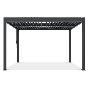 Pergola tarasowa ELEGANCE DUO 4x4 Anthracite - Gutroof