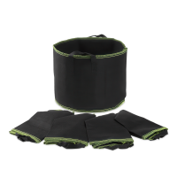 donica materiałowe w kolorze czarnym